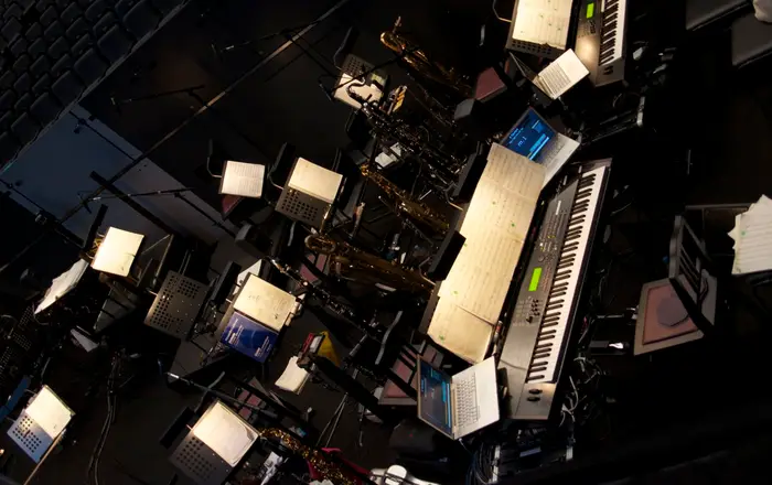 Orchestra pit, West Side Story, Tokyu Theatre Orb, 2012