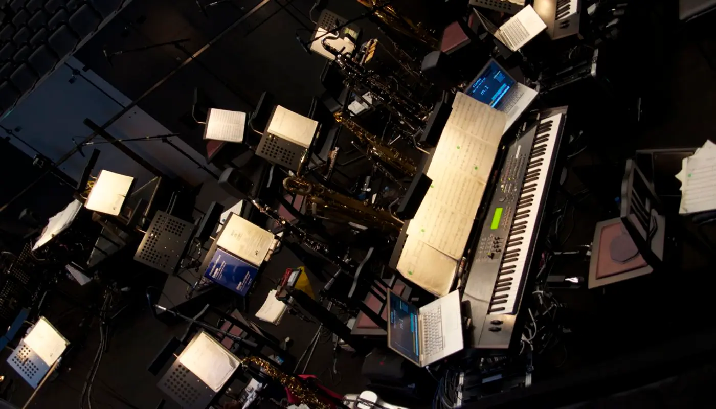 Orchestra pit, West Side Story, Tokyu Theatre Orb, 2012